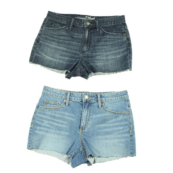 Universal Thread Pants - Universal Thread Shorts Jeans Size 6 / 28r 2 PCS